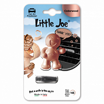 Ароматизатор на дефлектор Little Joe Cedarwood (Кедровое дерево) - bronze 1/6шт